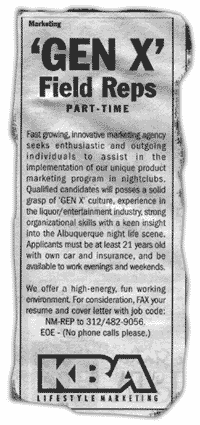 GenX recruitment